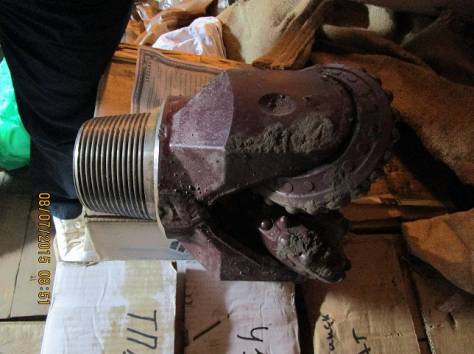 Долото III шарошечное горнорудное, буровое, фотография 1