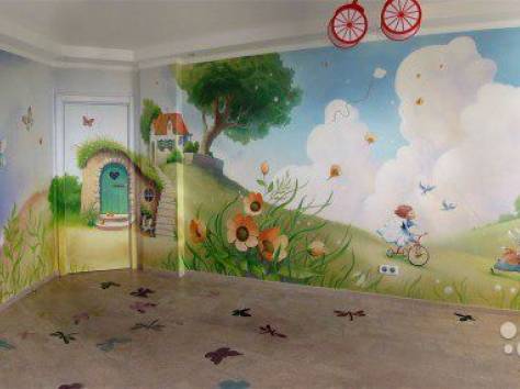 ХУДОЖЕСТВЕННАЯ РОСПИСЬ СТЕН, фотография 1