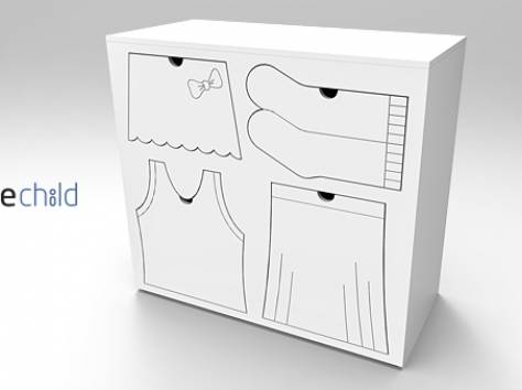 Детский дизайнерский комод EllipseChild , фотография 3