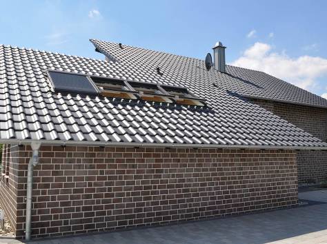 Кирпич, брусчатка, плитка, черепица., фотография 2