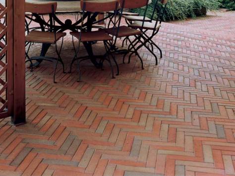 Кирпич, брусчатка, плитка, черепица., фотография 7