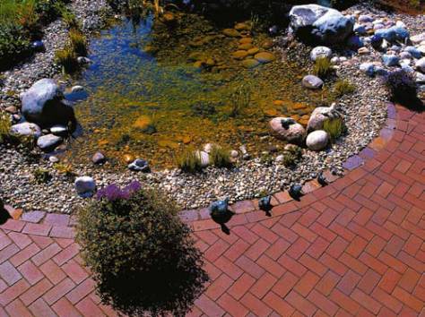 Кирпич, брусчатка, плитка, черепица., фотография 10