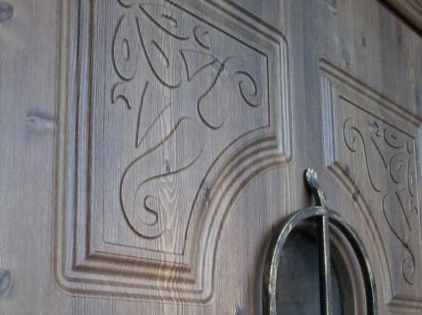 Входные двери с ковкой и стеклопакетом, фотография 9