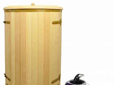 Фитобочки, сауны, бани, купели, душевые кабины и др. изделия из Алтайского кедра, фотография 1