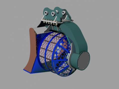 Ковш просеивающий супермощный, также можем сдать в аренду, фотография 2