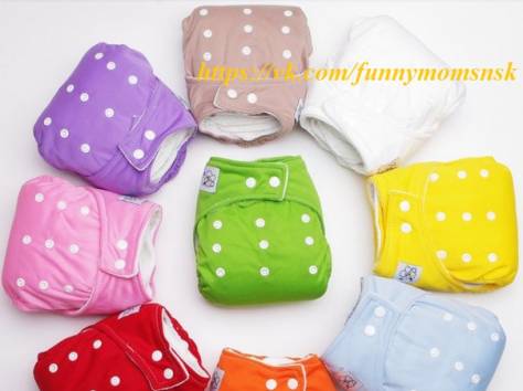 Многоразовые подгузники, фотография 1