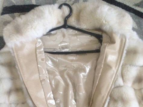 Продам шубку автоледи шиншилловый кролик, фотография 7