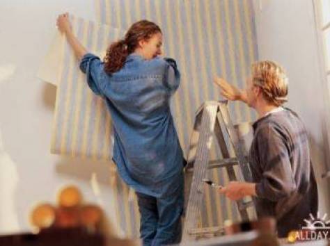 Обои, малярные работы  , фотография 1