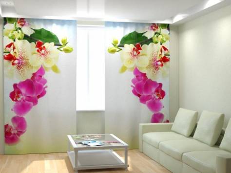 Фотошторы для гостинной и спальни, фотография 1