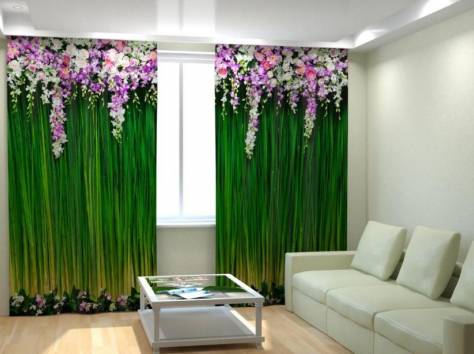 Фотошторы для гостинной и спальни, фотография 5