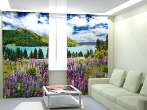 Фотошторы для гостинной и спальни, фотография 8