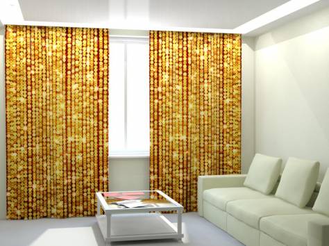 Фотошторы для гостинной и спальни, фотография 9