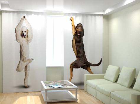 Фотошторы для гостинной и спальни, фотография 11