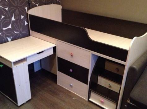 Детская кровать чердак 