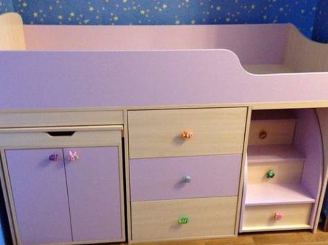 Детская кровать чердак 