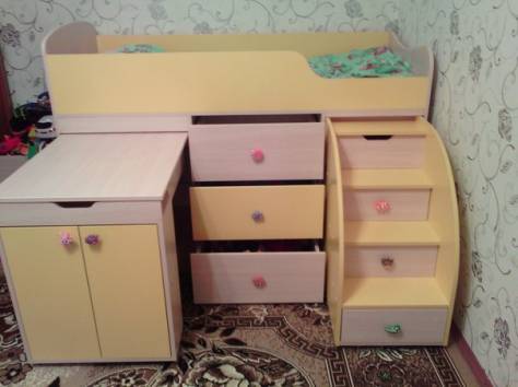 Детская кровать чердак 