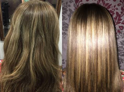 Кератиновое выпрямление ,ботокс для волос, фотография 1