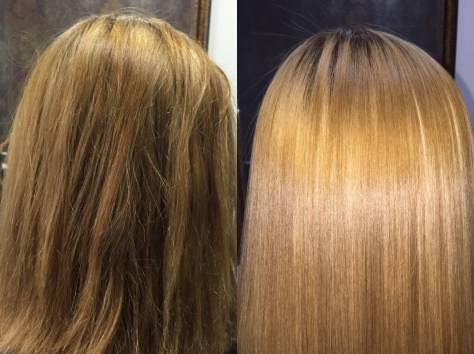 Кератиновое выпрямление ,ботокс для волос, фотография 2