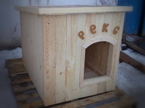 Деревянный домик для собак, фотография 4