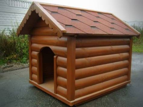Деревянные будки для собак, фотография 2