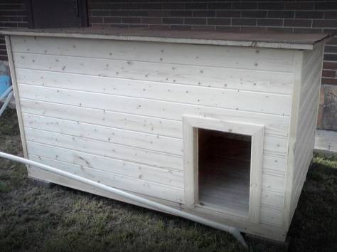 Деревянные будки для собак, фотография 5