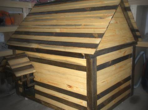 Деревянные будки для собак, фотография 7