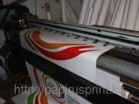 Печать на флаговой ткани в Алматы., фотография 1