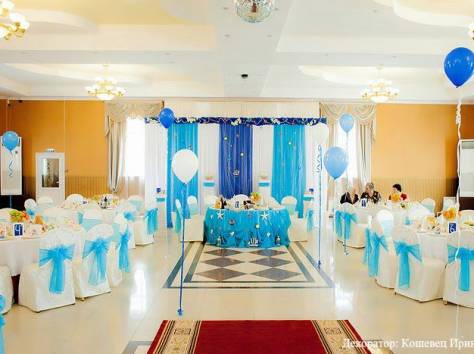 Морская тема на свадьбе, фотография 1