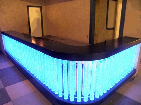 Воздушно-пузырьковые колонны , фотография 1