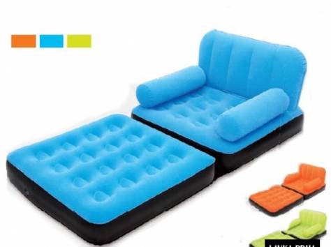 МНОГОФУНКЦИОНАЛЬНЫЙ ДИВАН С ВЕЛЮРОМ BESTWAY 67277, фотография 3