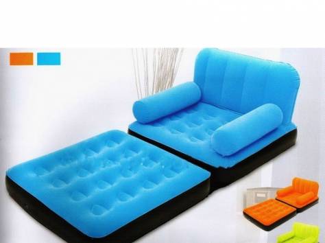 МНОГОФУНКЦИОНАЛЬНЫЙ ДИВАН С ВЕЛЮРОМ BESTWAY 67277, фотография 5