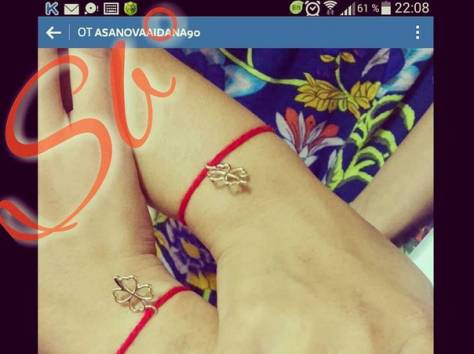 Браслет Желаний Красная нить, фотография 7