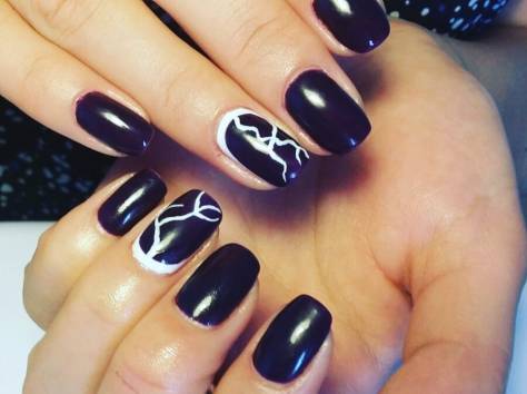 Маникюр+гелевое покрытие+дизайн. 2000тг, фотография 7