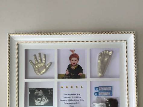 Слепки ручек и ножек малышей, фотография 1