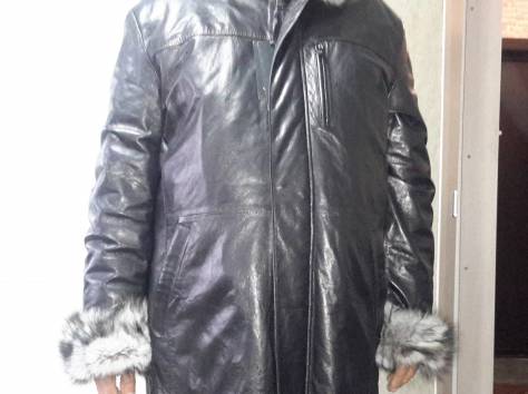 Супер модная мужская меховая куртка, фотография 2