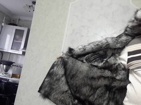 Супер модная мужская меховая куртка, фотография 3