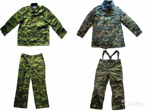 Камуфляж зимний и летний, фотография 1