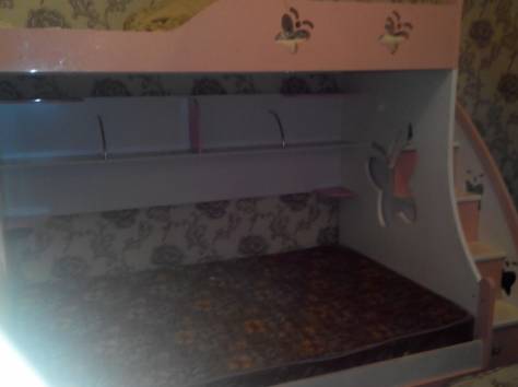 Детская трех ярусная кровать , фотография 1