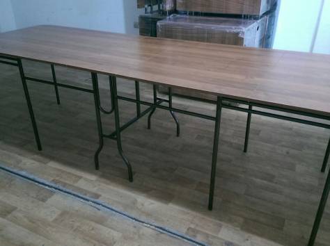 стол книжка в аламты на металлокаркасе, фотография 1