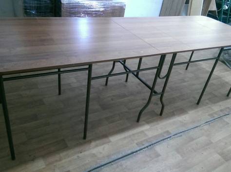 стол книжка в аламты на металлокаркасе, фотография 1