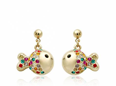 Серьги – рыбки, фотография 1