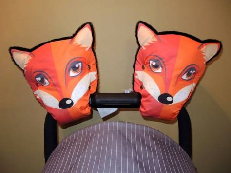 Муфточка-варежки для коляски, фотография 2