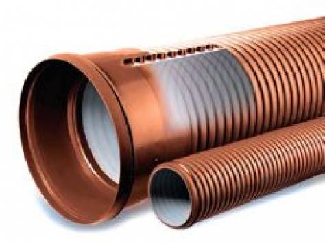 Гофрированные трубы для систем канализации, дренажа, водоотведения и под кабель., фотография 8