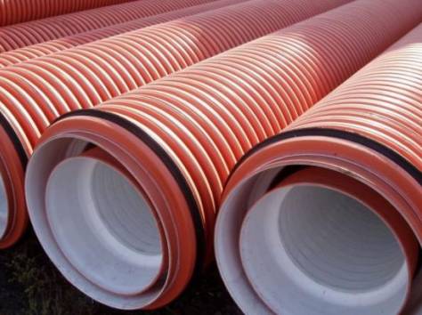 Гофрированные трубы для систем канализации, дренажа, водоотведения и под кабель., фотография 9