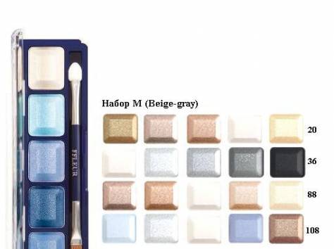 Тени для век Палитра от Ffleur, фотография 1