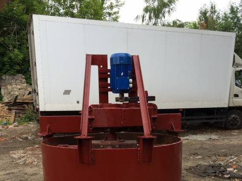 Растворосмеситель на 700 литров для производства блоков бетона, фотография 1