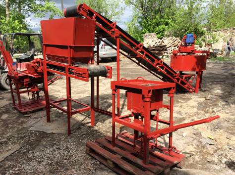 Линия для производства бетонных блоков, фотография 1