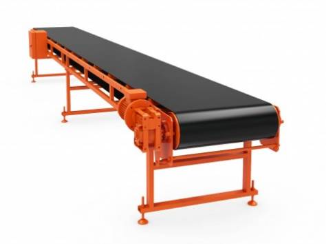 Конвейер для подачи сыпучих материалов песка земли цемента, фотография 4