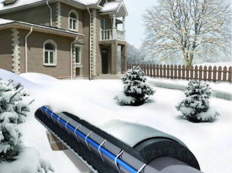 Греющий кабель, фотография 2