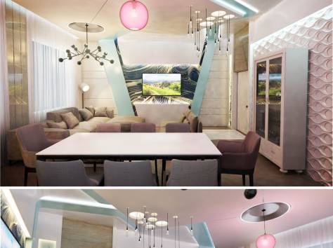 ДИЗАЙН ИНТЕРЬЕРА всего за-5$/м2, 3Д-визуализация,более 250м2 цена 3$/м2., фотография 2